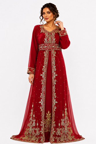 Stylish georgette new moroccan - new,