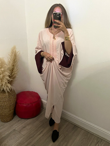 Moroccan pink and burgundy - moroccan,