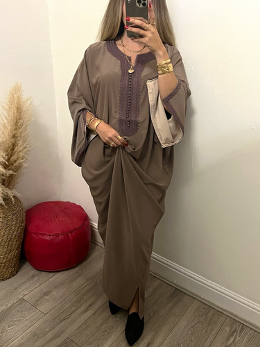 Moroccan brown and beige - moroccan,