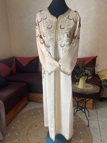 Pink blush moroccan - blush, caftan