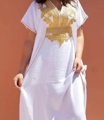 Caftan dress casual - casual, summer