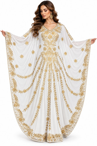Stylish georgette new moroccan - georgette,