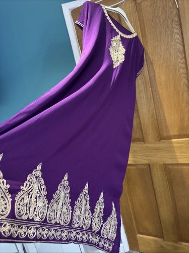 Moroccan gandoura kaftan dress - moroccan,