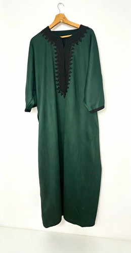 Mens green black long - green, &